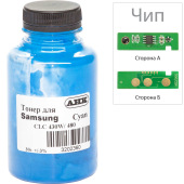 Тонер и Чип АНК 30Г Cyan (3202629)