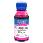 Чернила WWM U06 Magenta для Canon/HP/Lexmark 100г (U06/M-2) водорастворимые