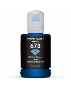 Чорнило PRINTALIST 673 Light Cyan для Epson 140г (PL673LC)