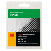 Аналог HP 56 Black (Черный) Картридж Совместимый Kodak (185H005601) восстановленный