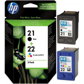 Набор Картриджей HP 21 Black + HP 22 Color (Combo Pack) (SD367AE)
