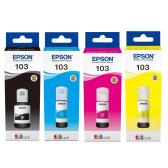 Набор оригинальных чернил Epson 103 (SET103E)