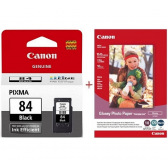 Картридж Canon PG-84 + Canon Glossy 170г/м кв, GP-501 4"х 6", 10л (PG-84+Paper)