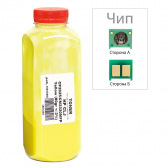 Тонер и Чип АНК 80Г Yellow (Желтый) 1501231