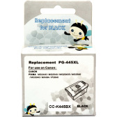 Аналог Canon PG-445XL Black (Чорний) Сумісний Картридж (НеориГінальний) (CC-K445BX) MicroJet