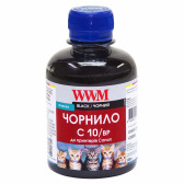 Чорнило WWM C10 Black для Canon 200г (C10/BP) пігментне