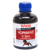 Чернила WWM C24 Black для Canon 200г (C24/B) водорастворимые