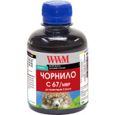 Чорнило WWM C67 Matte Black для Canon 200г (C67/MBP) пігментне