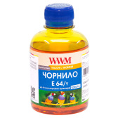 Чорнило WWM E64 Yellow для Epson 200г (E64/Y) водорозчинне