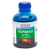 Чернила WWM H12 Cyan для HP 200г (H12/C) водорастворимые