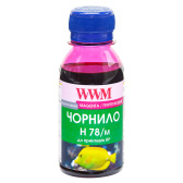 Чорнило WWM H78 Magenta для HP 100г (H78/M-2) водорозчинне