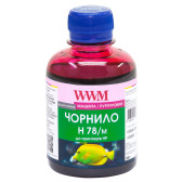 Чорнило WWM H78 Magenta для HP 200г (H78/M) водорозчинне