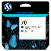 HP 70 Печатающая головка  Matte Black and Cyan (C9404A)