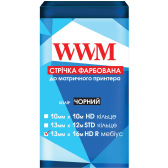 Стрічка фарбуюча WWM 13мм х 16м HD правий Refill Black (R13.16HR)