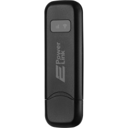 Мобильный маршрутизатор 2E PowerLink (MiFi 1) LTE, Wi-Fi4, 1xUSB, черный (688130245326)