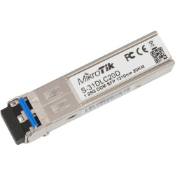 SFP-Трансивер  MikroTik SFP module 1.25G SM 20km 1310nm Dual LC-connector (S-31DLC20D)