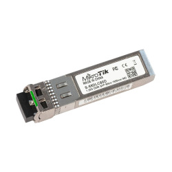 SFP-Трансивер  MikroTik SFP module 1.25G SM 80km 1550nm Dual LC-connector DDM -40C +85C (S-55DLC80D)