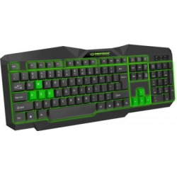 Клавiатура дротова Keyboard EGK201 Green USB LED (EGK201GUA)