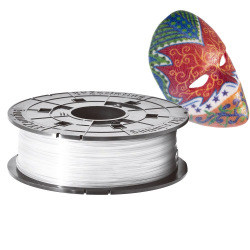 Картридж с ниткой 1.75мм/0.6кг PLA XYZprinting Filament для da Vinci Color, белая, которая окрашивается (RFPLFXEU00C)