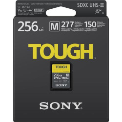 Карта памяти Sony 256GB SDXC C10 UHS-II U3 V60 R277/W150MB/s Tough (SFM256T.SYM)