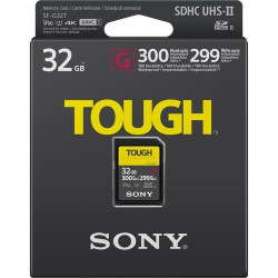 Карта пам’яті Sony 32GB SDHC C10 UHS-II U3 V90 R300/W299MB/s Tough (SF32TG)