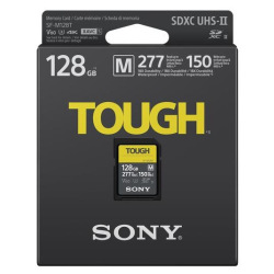 Карта памяти Sony 128GB SDXC C10 UHS-II U3 V60 R277/W150MB/s Tough (SFM128T.SYM)