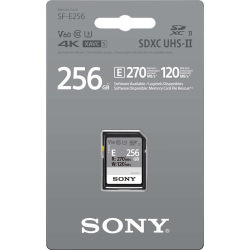 Карта памяти Sony 256GB SDXC C10 UHS-II U3 V60 R270/W120MB/s Entry (SFE256.AE)