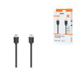 Кабель Hama HDMI - HDMI Ethernet 4K 3 m Black (00205006)