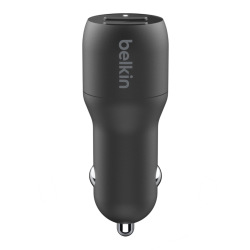 Автомобілний ЗП Belkin Car Charger 24W Dual USB-A, black (CCB001BTBK)