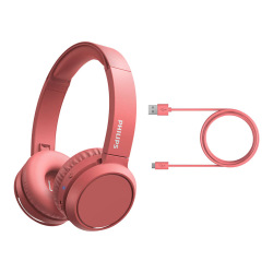 Навушники Philips TAH4205RD Over-Ear Wireless Червоний (TAH4205RD/00)