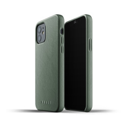 Чохол шкіряний MUJJO для iPhone 12 / 12 Pro Full Leather, Slate Green (MUJJO-CL-007-SG)