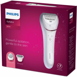 Eпілятор для вологої та сухої епіляції Philips Series 8000 BRE730/10 (BRE730/10)