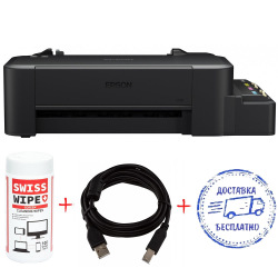 Epson A4 L120 Фабрика друку + кабель USB + серветки для Epson L120