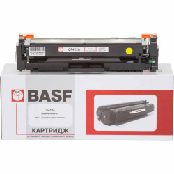 Картридж для HP 410X Yellow (CF412X) BASF 410A  Yellow BASF-KT-CF412A