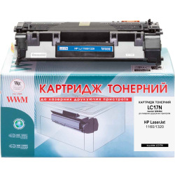 Картридж для HP LaserJet 1320 WWM  Black LC17N