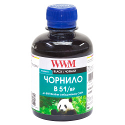 Чорнило для Brother DCP-T300 WWM B51  Black 200г B51/BP