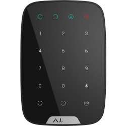 Беспроводная Сенсорная клавиатура Ajax KeyPad черная (5653)