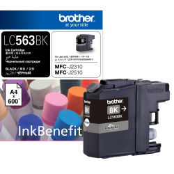 Картридж Brother Black (LC563BK) для Brother LC563BK