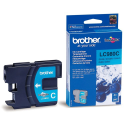 Картридж для Brother DCP-195C Brother LC980C  Cyan LC980C