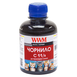 Чорнило WWM C11 Black для Canon 200г (C11/B) водорозчинне