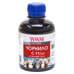 Чернила WWM C11 Gray для Canon 200г (C11/GY) водорастворимые