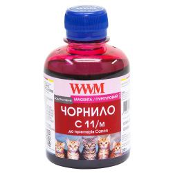 Чернила WWM C11 Magenta для Canon 200г (C11/M) водорастворимые