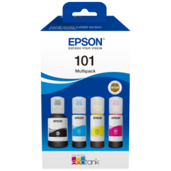 Чорнило для Epson EcoTank L6290 EPSON 101  B/C/M/Y 127мл/3x70мл C13T03V64A