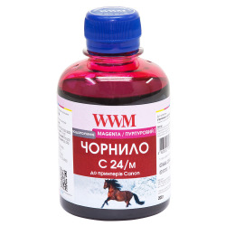 Чернила для Canon BCI-3eM 4481A002 WWM C24  Magenta 200г C24/M