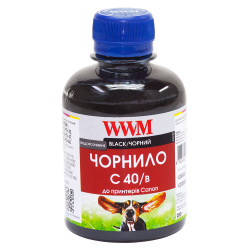 Чорнило для Canon PIXMA iP2500 WWM C40  Black 200г C40/B