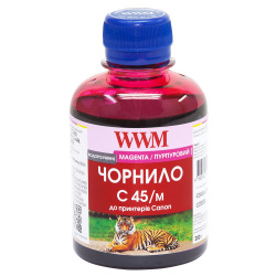 Чорнило WWM C45 Magenta для Canon 200г (C45/M) водорозчинне