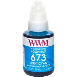 Чорнило WWM 673 Light Cyan для Epson 140г (E673LC) водорозчинне