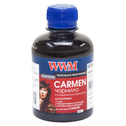 Чорнило WWM CARMEN Photo Black для Canon 200г (CU/PB) водорозчинне