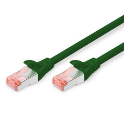 Патч-корд DIGITUS CAT 6 S-FTP, 3м, AWG 27/7, LSZH, зеленый (DK-1644-030/G)