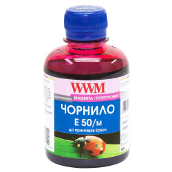 Чорнило для Epson Stylus Photo RX640 WWM E50  Magenta 200г E50/M